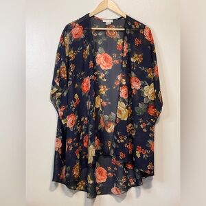 Emory Park floral kimono